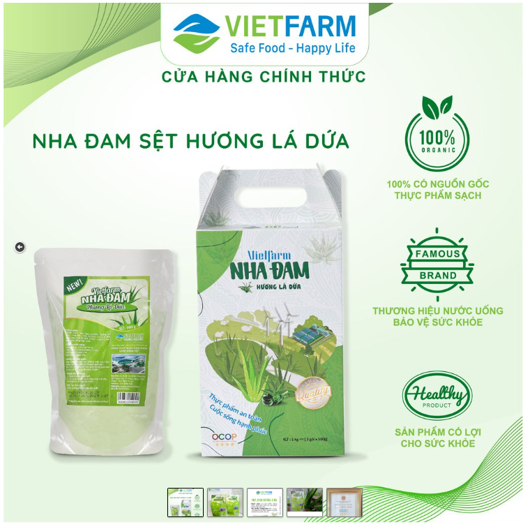 THẠCH NHA ĐAM HƯƠNG DỨA - VIETFARM